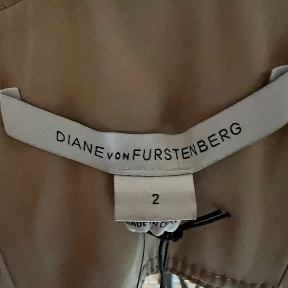 🎉HP🎉 DIANE VON FURSTENBERG DVF Runway Collection Cork Print Leather Bustier - Picture 6 of 7